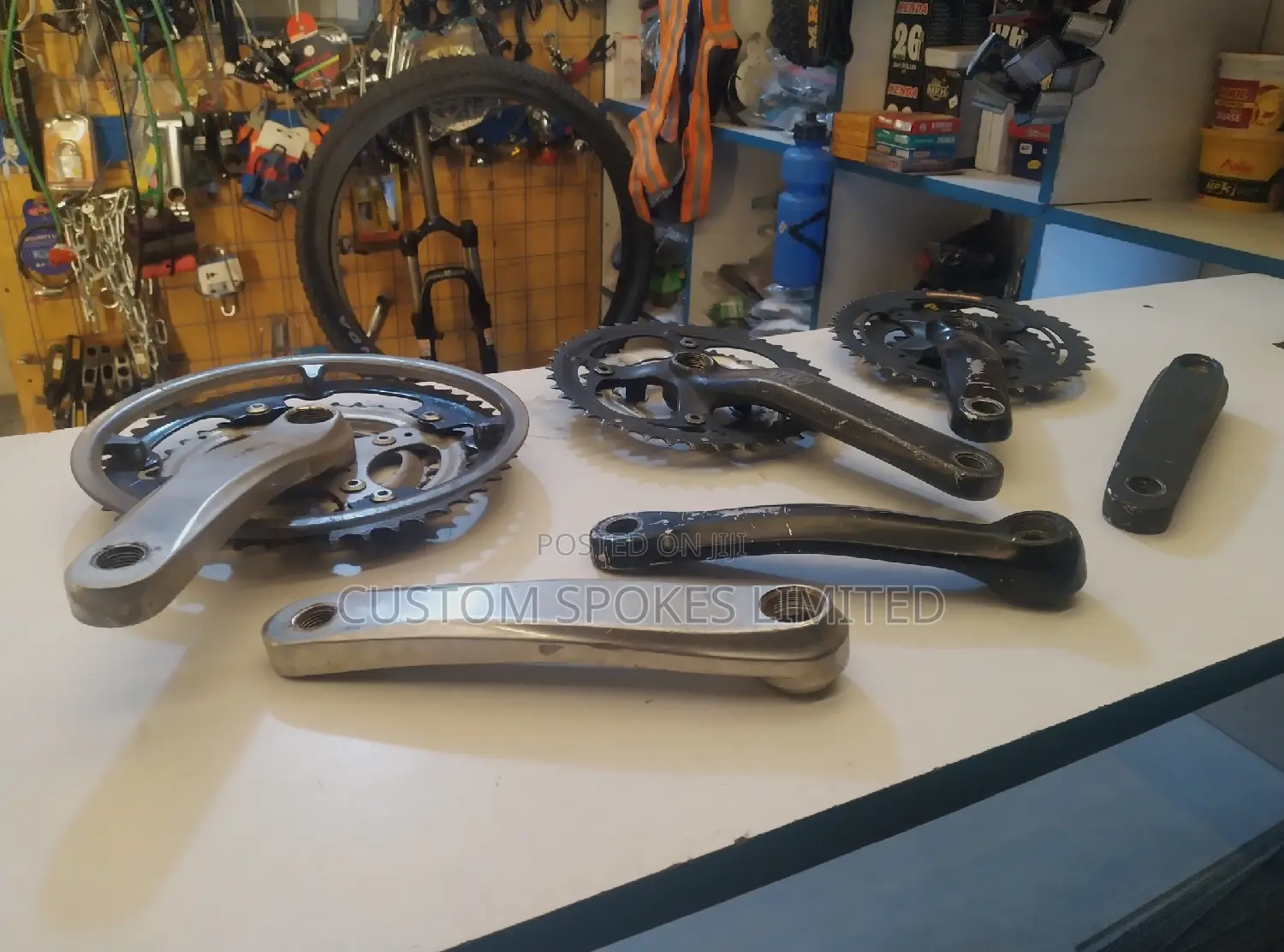 Ex UK Mountain Bike Cranksets