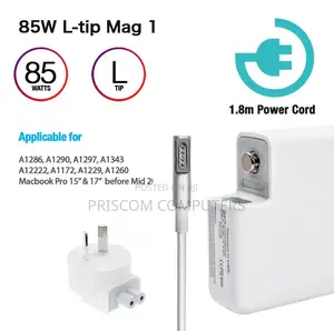 Macbook Pro 15" 17" 2010 2011 2012 85W Magsafe Power Adapter