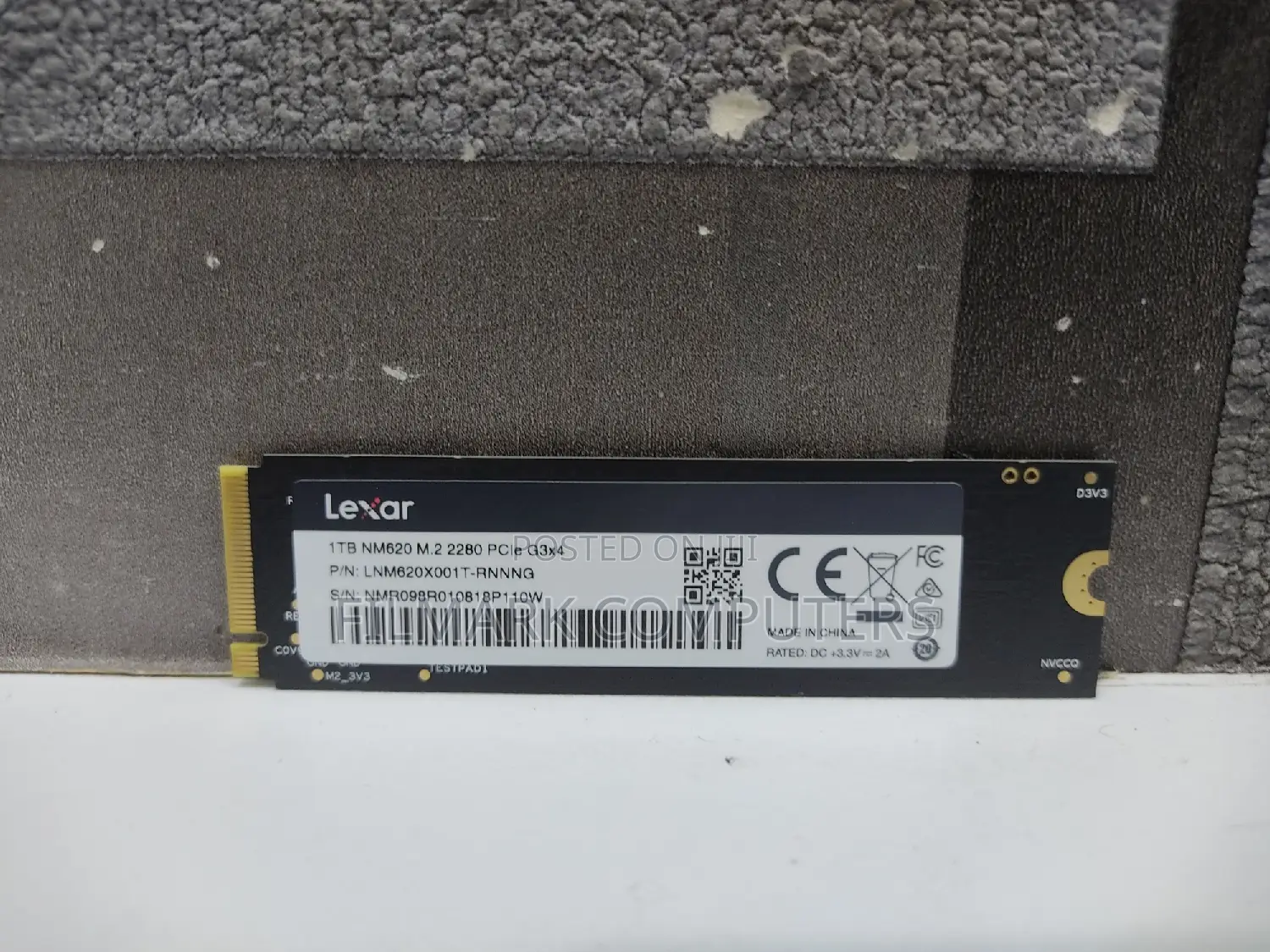 Lexar Nm620 Ssd 1tb Pci E Gen3 Nv Me M.2 2280 Internal