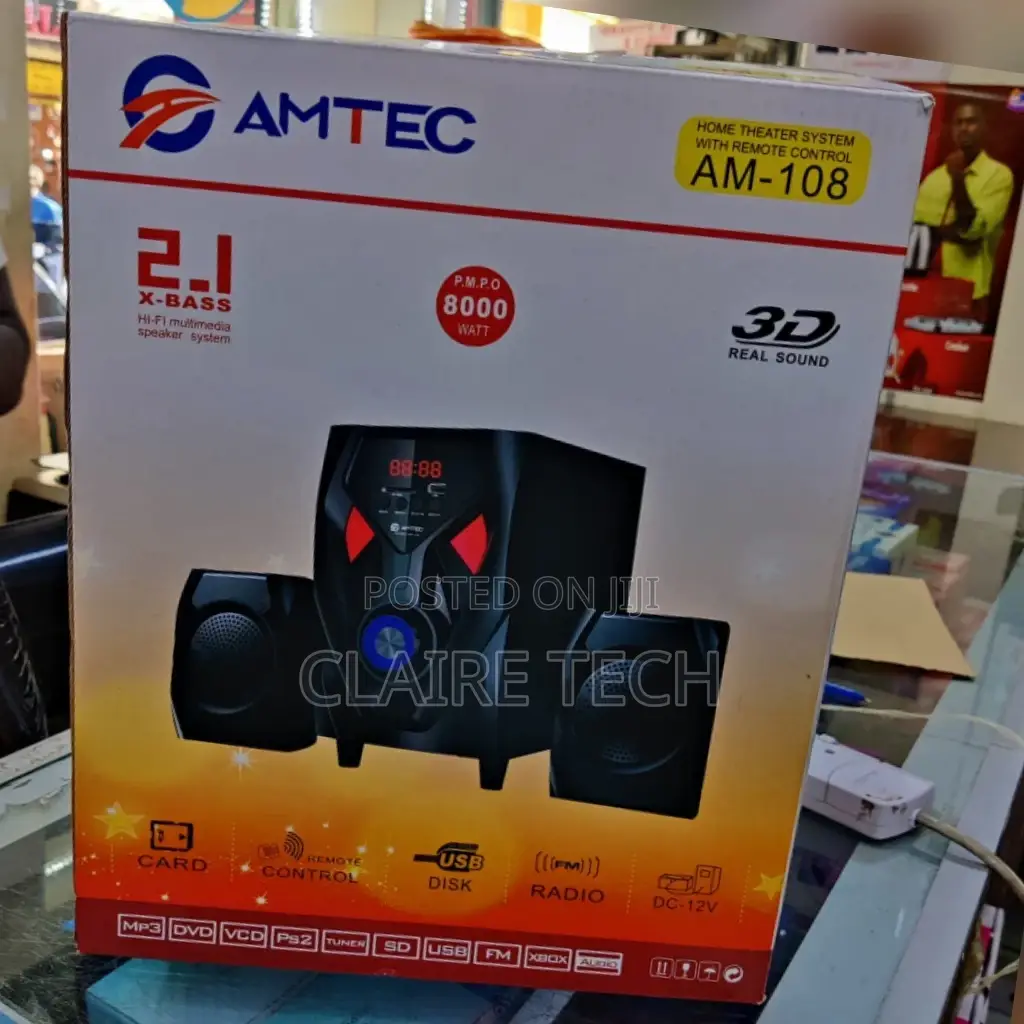 2.1CH AM-108 Amtec 108 Woofer 8000watts