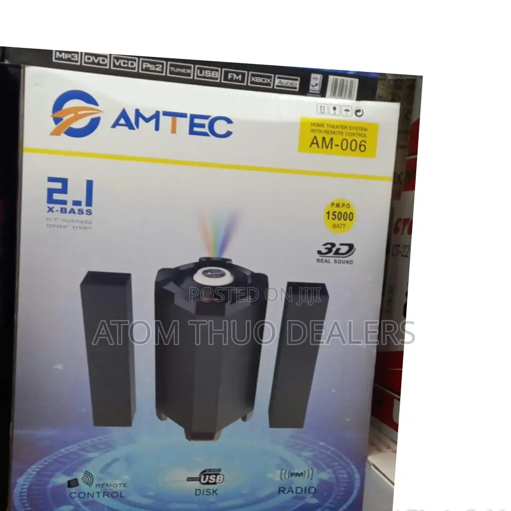 Amtec 2.1CH Am-006 Home Theate System