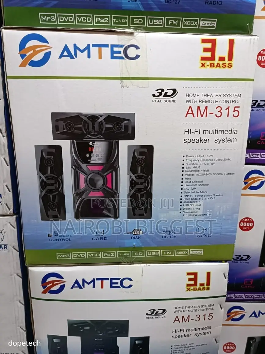 3.1 Amtec Woofer Model 315 Available