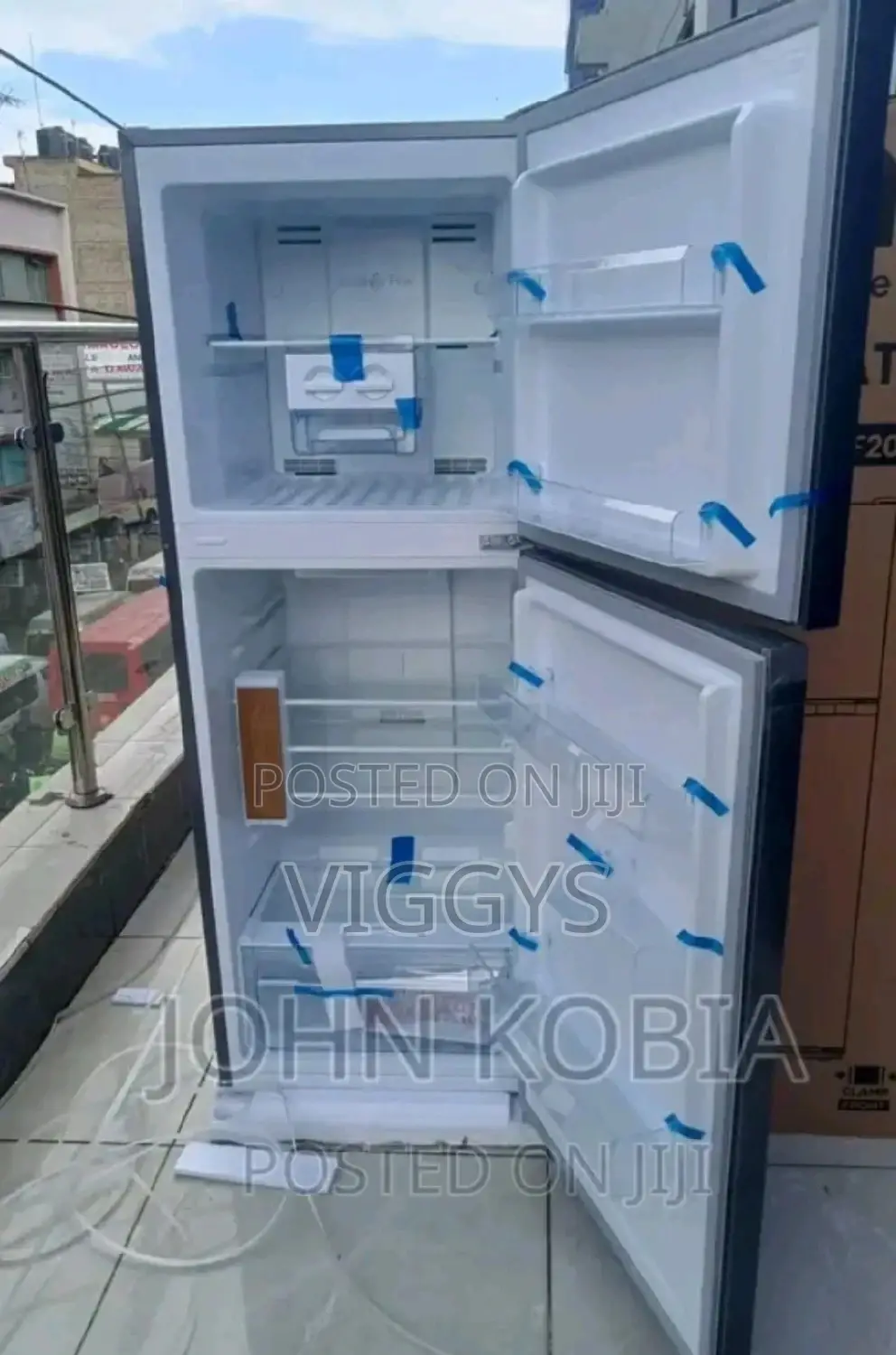 202 Mika Non Frost Double Door Fridge