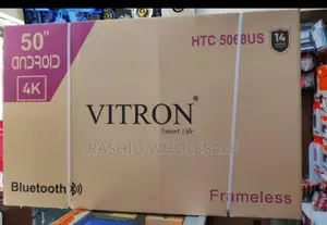 50 Inch Vitron Tv.  Frameless 4k