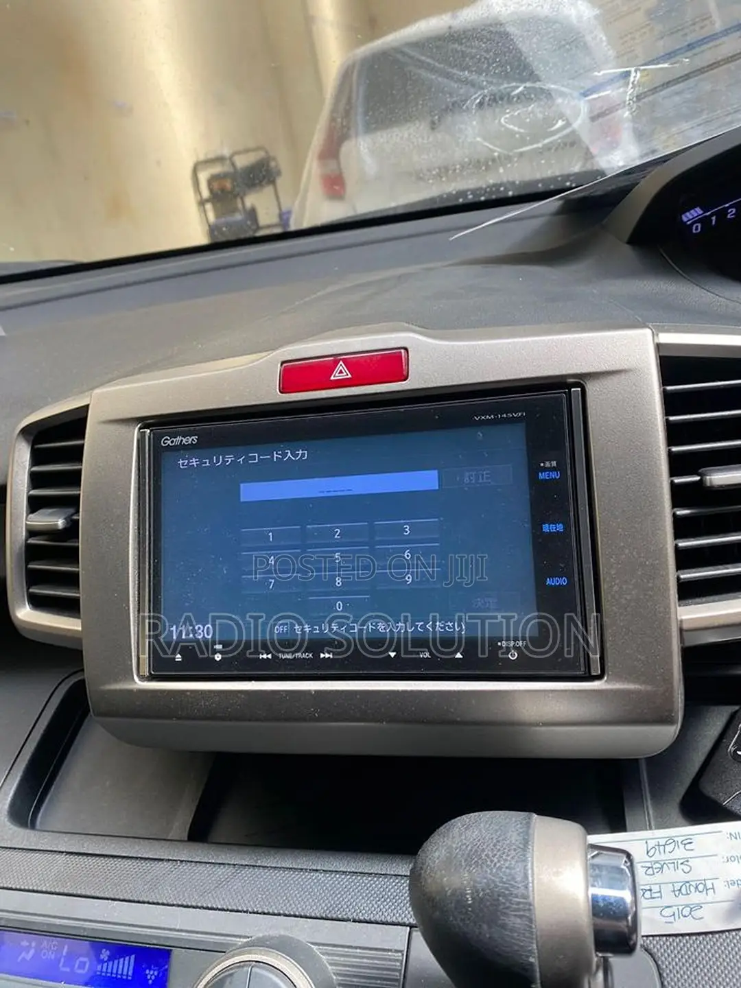 Honda Gathers Radio Permanent Unlock Code VXM145 155 165 175