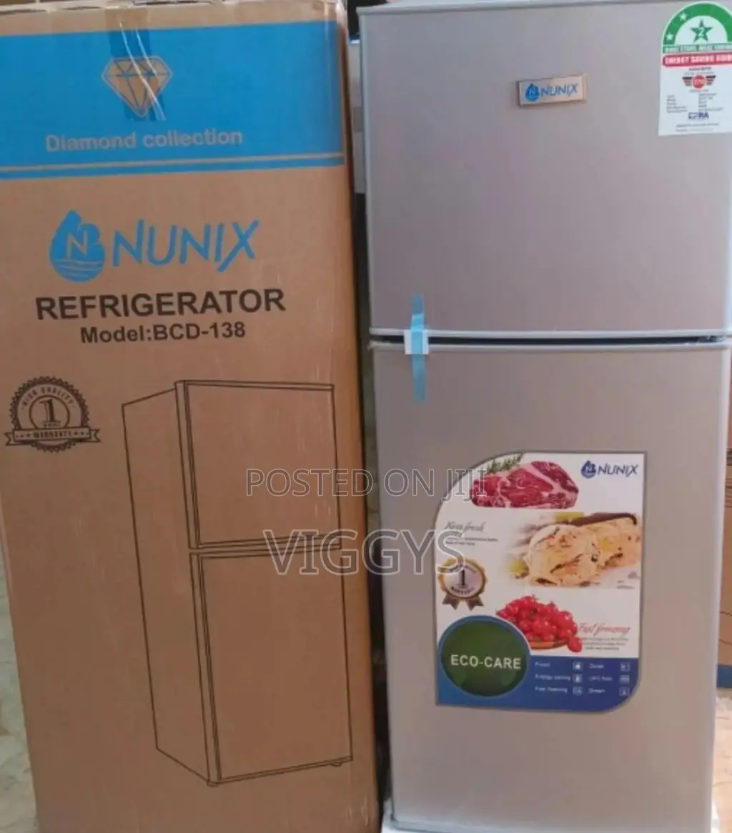 138 Litre Double Door Fridge