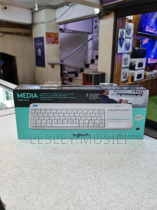 Plus Logitech Keyboard (White)
