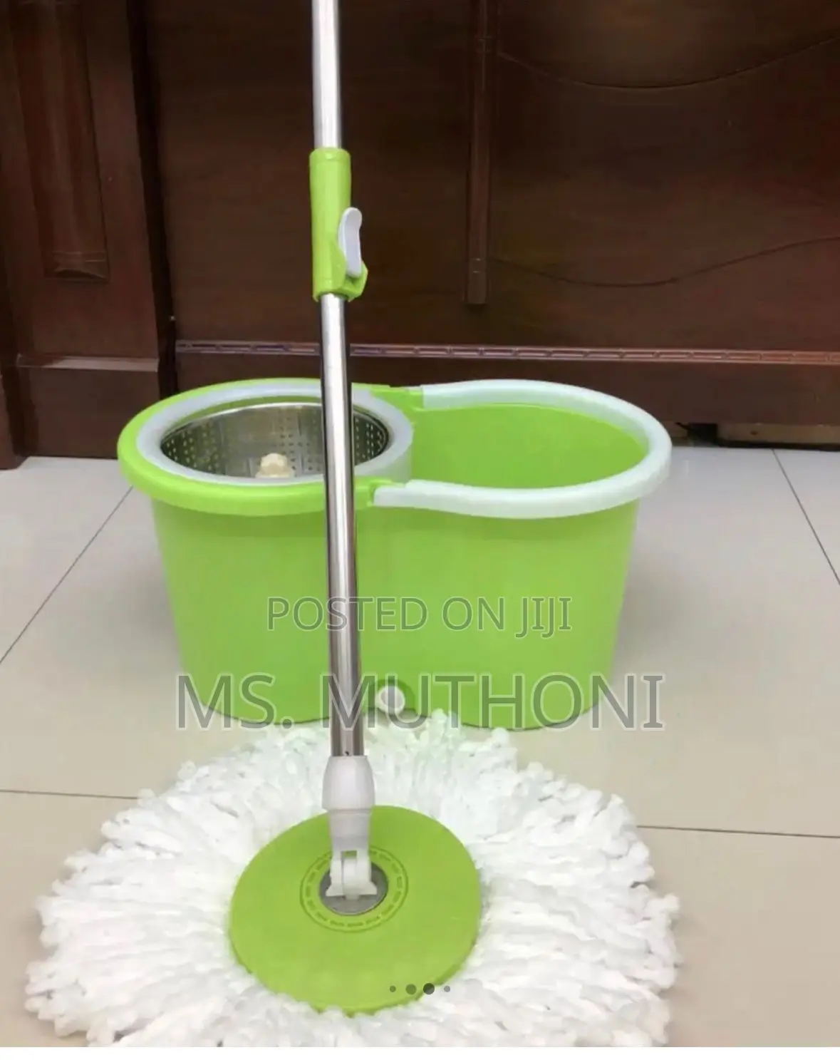 *Metallic Spin Mop* (Green Colour)