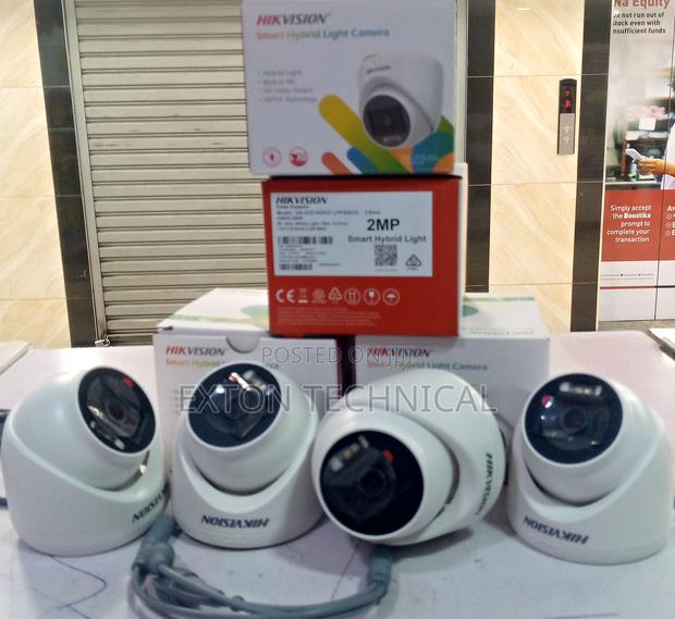 Hikvision 2mp Hd Smart Hybrid Light Dome Camera 20m