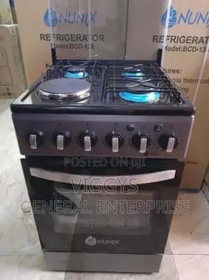 Nunix Cooker 60 by 60 Standing Cooker