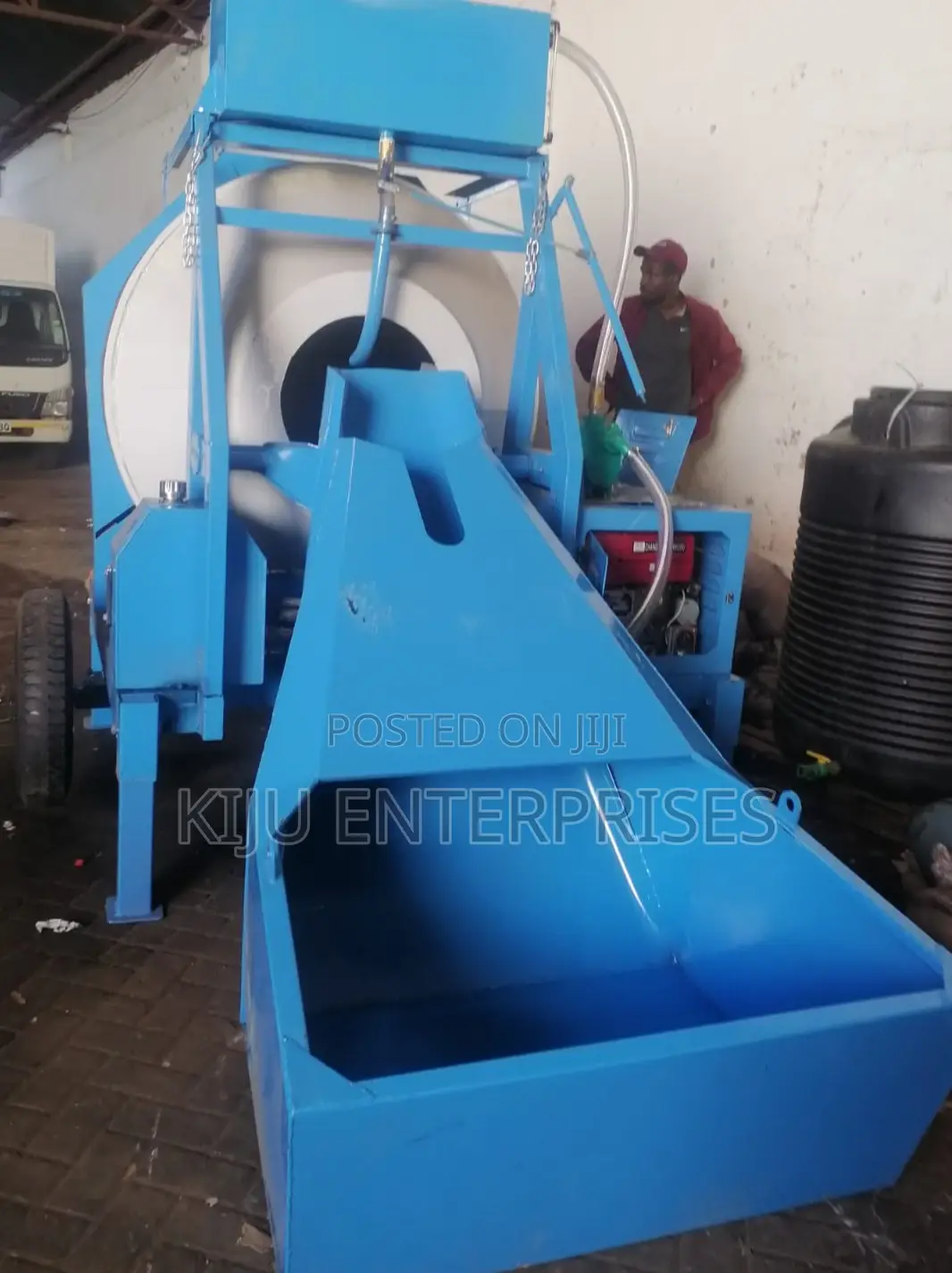 Concrete Mixer 560litres Diesel Powered Heavy Duty Machine