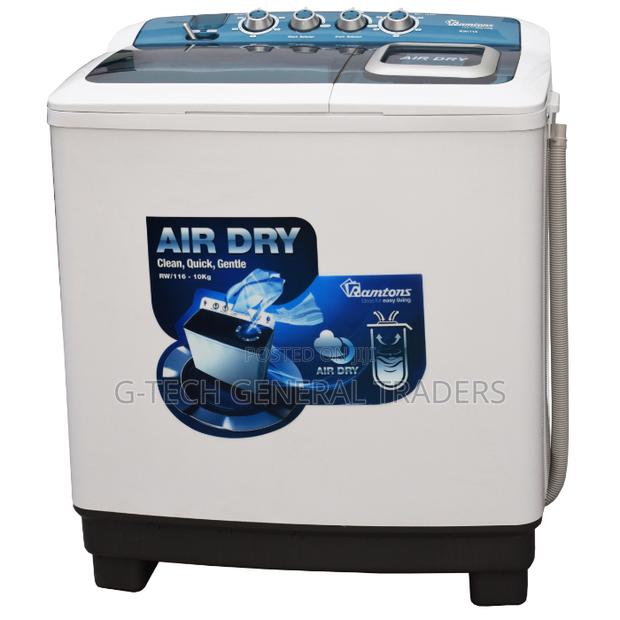 Washer!Ramtons Rw/116 10kg Twin Tub Washing Machine