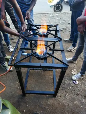 Juakali Two Burner Commercial Gas Jiko