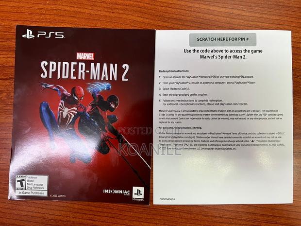 Ps5 Spiderman 2 (Digital Code) - thumbnail 3