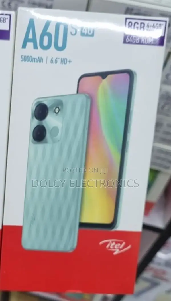 New Itel A60s 64 GB Blue