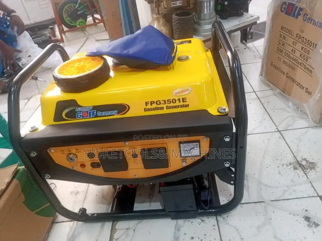 3.5KVA Lenhard Golf Petrol Generator Wheeled