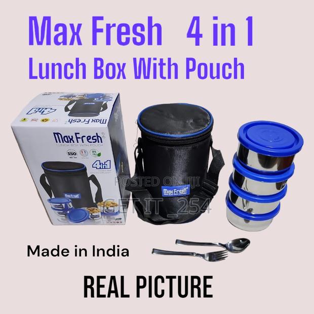 Stainless Lunch Box With Pouch