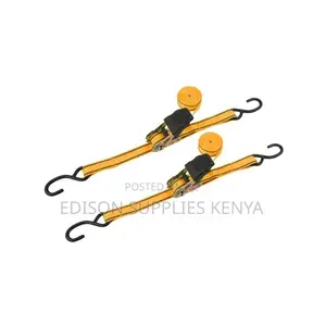 Tolsen Ratchet Tie Down Set 2 PCS Luggage Ratchet Straps
