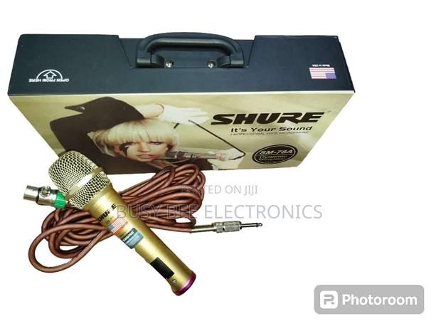 Sm 78A Shure Wired Microphone - main view