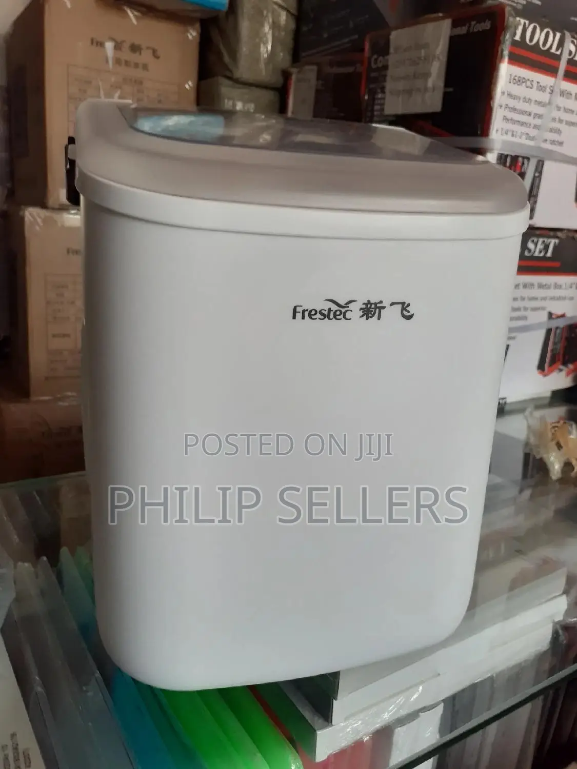 Ice Maker Machine Commercial 15KG 112W Outdoor Automatic Ic