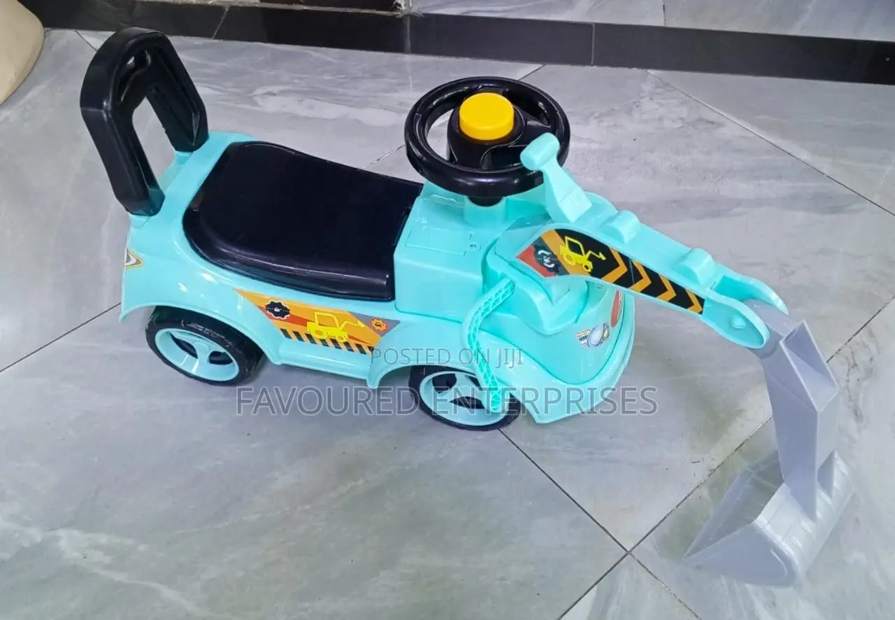 Car With Parent Push Handle