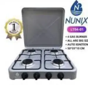 4 Gas Burner Nunix Cooker