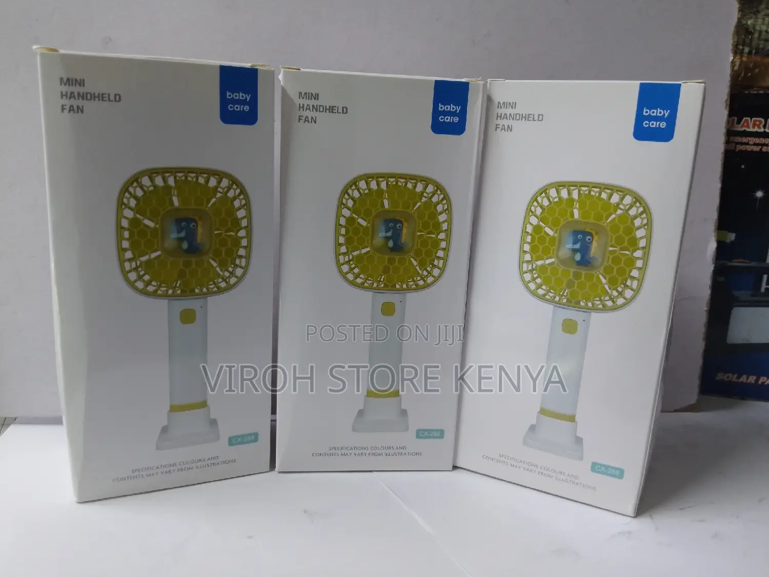 Mini Handheld Fan - Rechargeable
