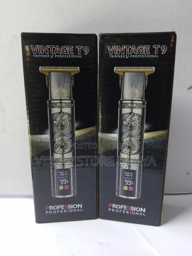 Vintage T9 Professional Trimmer - Has LED Display - thumbnail 3