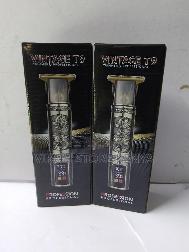 Vintage T9 Professional Trimmer - Has LED Display - thumbnail 4