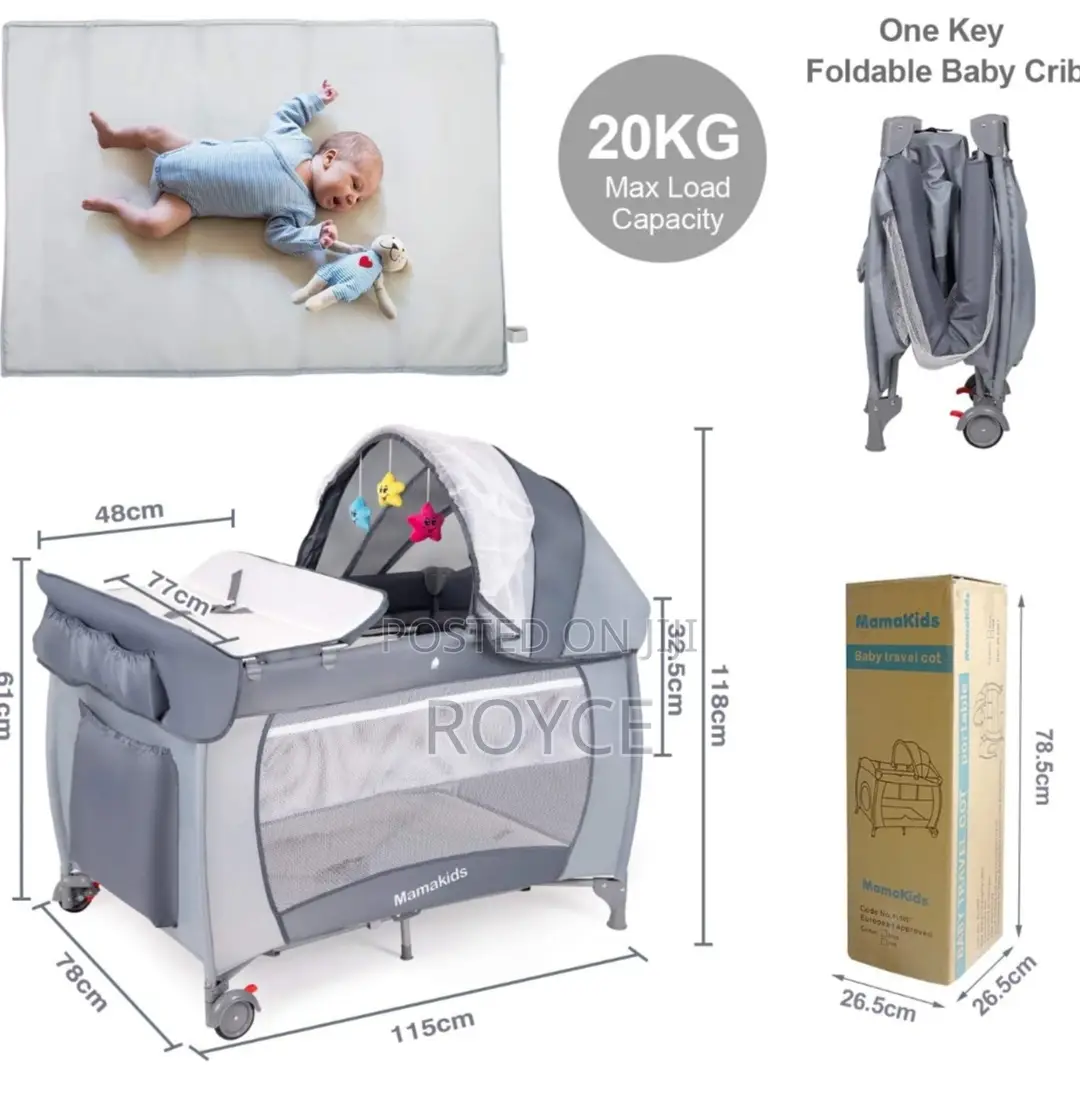 Cot Baby Crib / Bedside Playpen