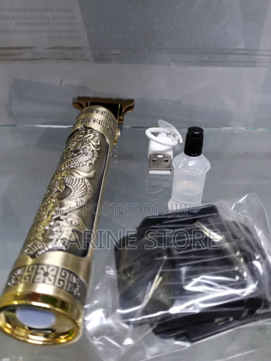 Vintage Hair Trimmer Professional Rechargeable Hair Clipper