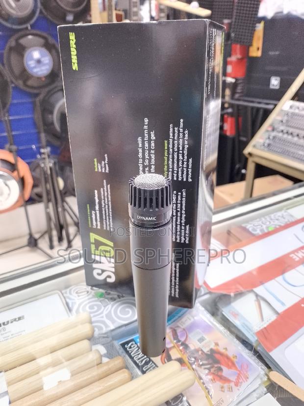 Shure SM57 Dynamic Microphone - main view