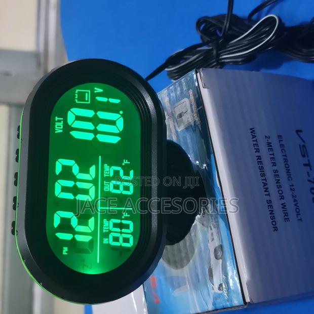 Car 4 in 1 Tachometer, Gauge Temp,Battery Voltage - thumbnail 3