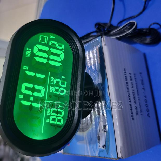 Car 4 in 1 Tachometer, Gauge Temp,Battery Voltage - thumbnail 4