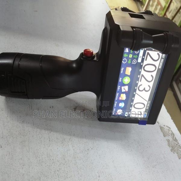 Handheld Thermal Inkjet Printer With Premium Solvent Ink ##