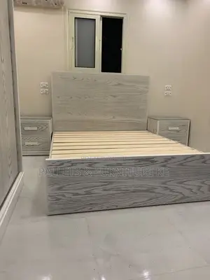 Rustic Dream Bed( 4 by 6)With Two Side Tables