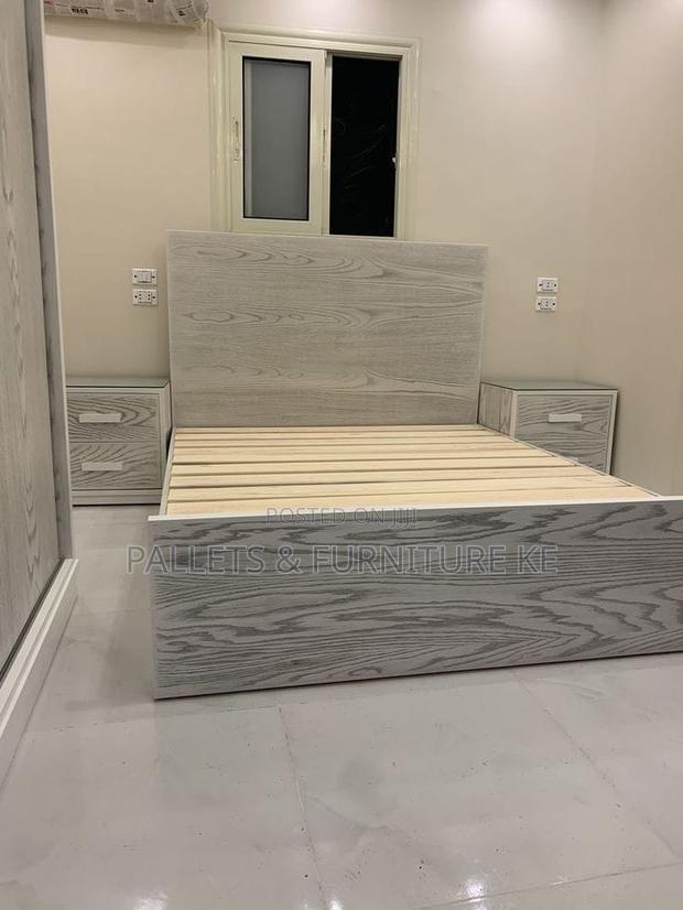 Rustic Dream Bed( 4 by 6)With Two Side Tables - main view