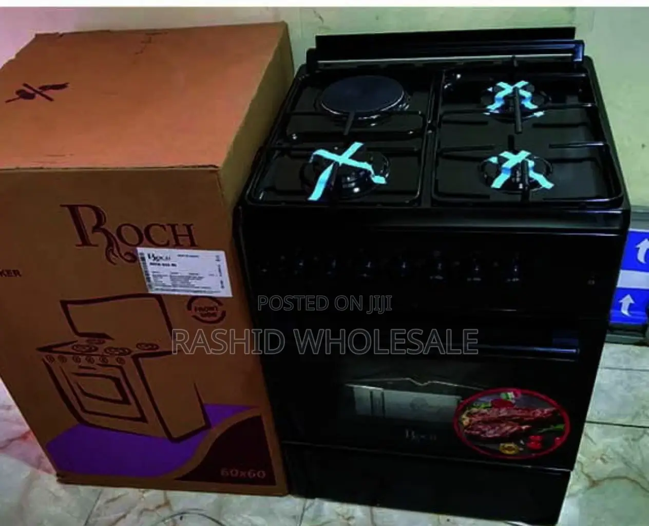 Roch 50*55 3+1 Standing Cooker. Electric Oven