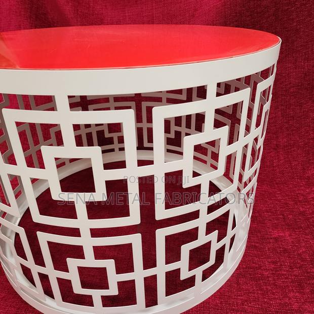 High-Quality Laser Cut Powdercoated Coffee Table. - thumbnail 2