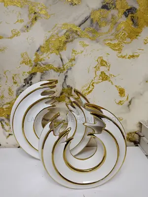 Ceramic Ocean Wave Decor Piece