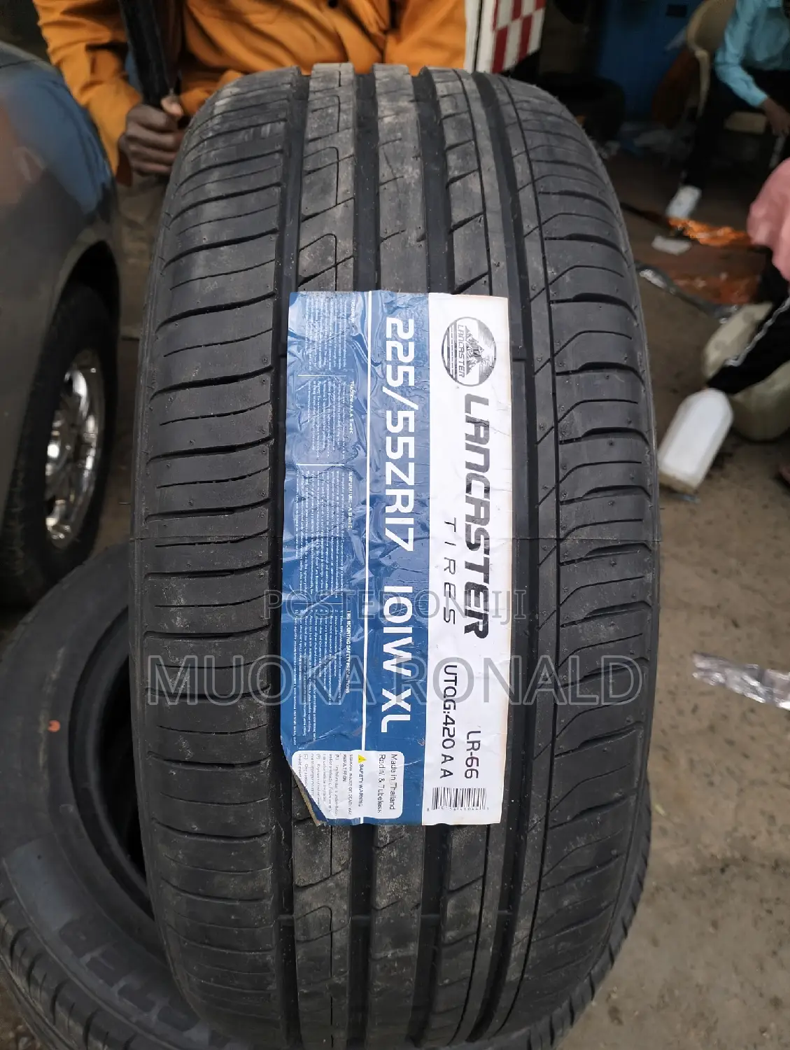 225/55r17 Lancaster Tyre Made in Thailand