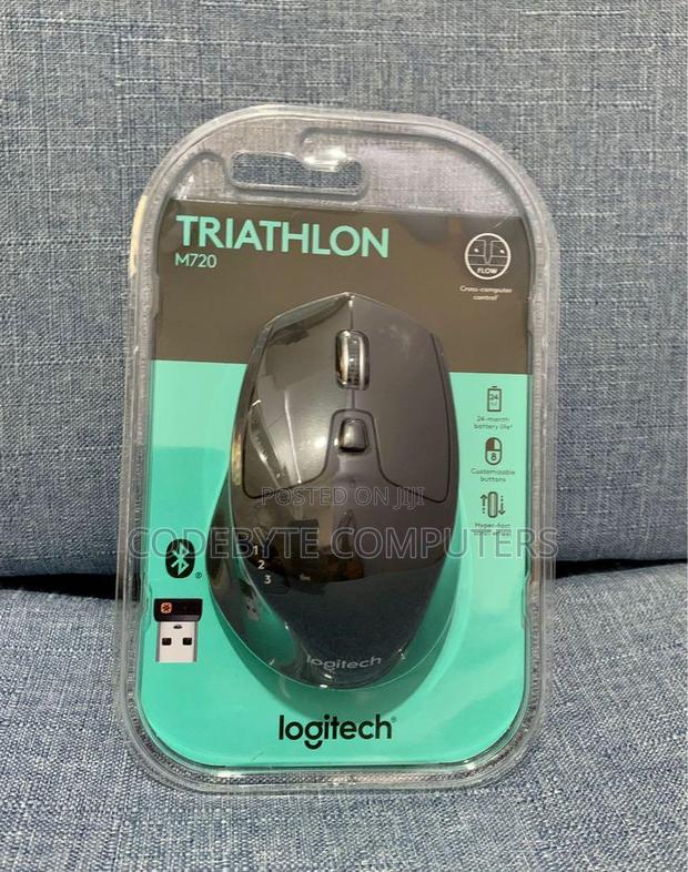 Logitech M720 Triathlon Multi Device Bluetooth Mouse - main view