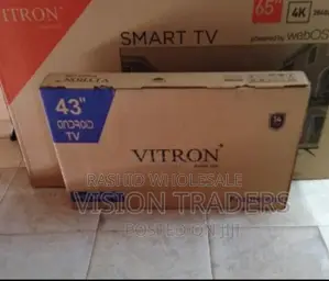 Smart Android Flameless 43 Inch Tv. Affordable