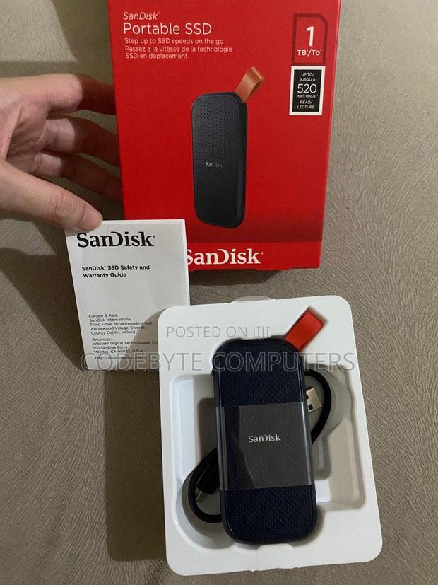 Sandisk E30 1tb Ssd/ 1tb Ssd External E30 - main view