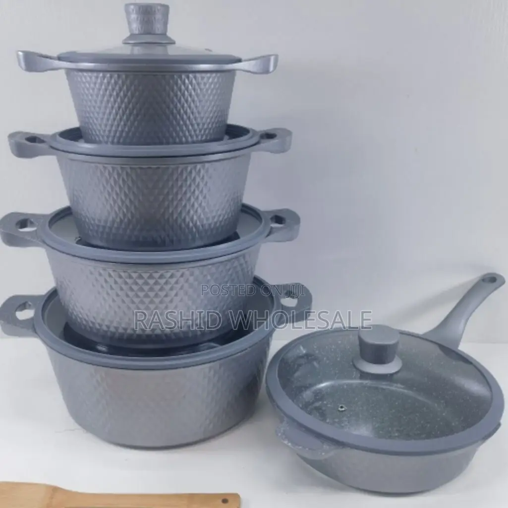 *_Bosch 11pc Cookware With Silicone Lid Cover