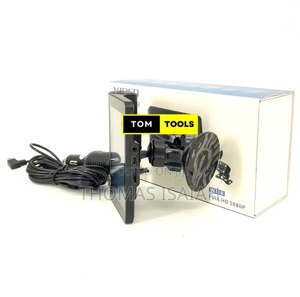 Front, Inside, and Rear Car Dash Cam Camera With 32GB Card