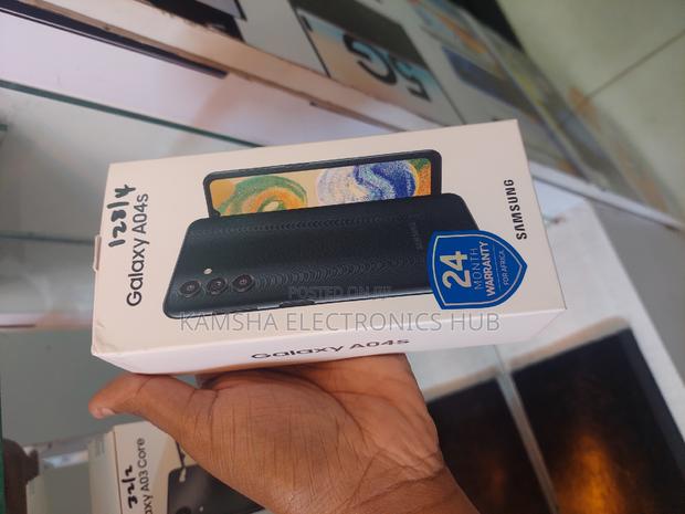 New Samsung Galaxy A04s 128 GB Black - main view