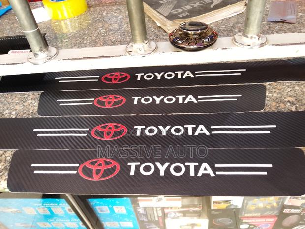 Buy Toyota Door Side Steps Carbon Stickers/ Car Stickers