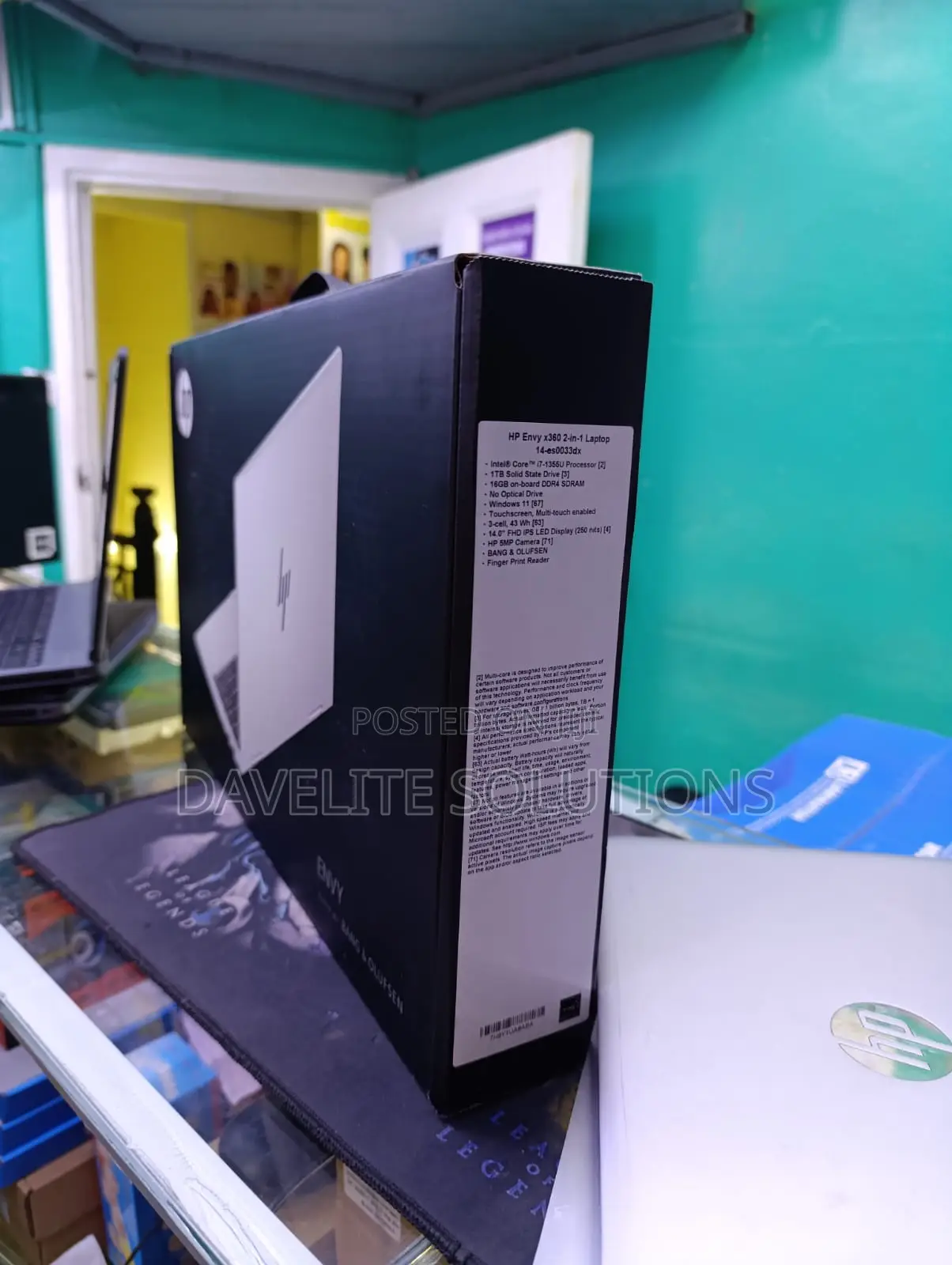 New Laptop HP Envy 14 1GB Intel Core I7 SSD 1T