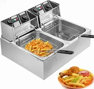 Nunix Double Deep Fryer 12 Litre